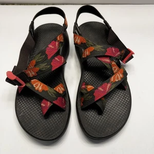 Chaco Z/2 Sandals Womens Sz 8 Adjustable Floral Strap Sport Hiking Water Outdoor - Picture 1 of 7