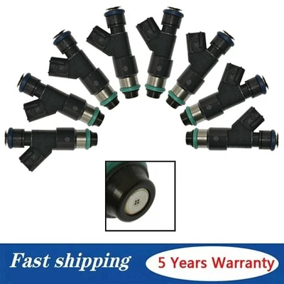 Inyector de combustible 12594512 8 piezas para Chevrolet Tahoe 2007-2009 5,3 L V8 2007 2008 2009 Foto 1 de 4
