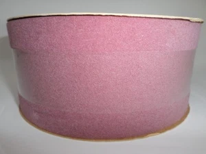 Vintage Berwick Veltex Waterproof Velvet Ribbon Mauve Pink 2.75" x 25 yards NOS - Picture 1 of 5
