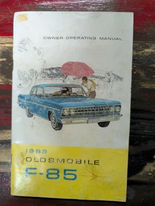 1963 OLDSMOBILE F85 ORIGINAL OWNERS MANUAL - Bild 1 von 2