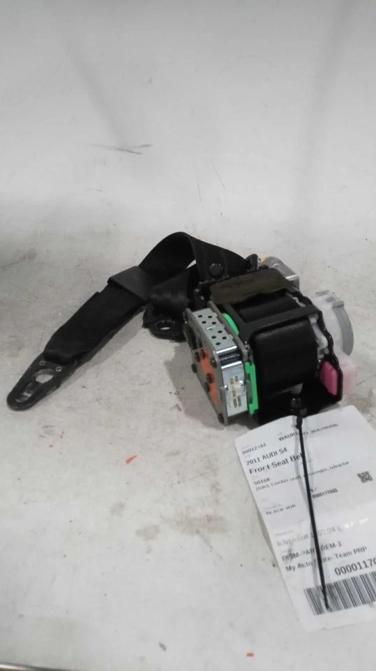 Cinturón de seguridad delantero cubo asiento pasajero retractor se adapta 09-16 AUDI A4 355654 Foto 1 de 2