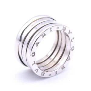 Anillo Bulgari Bvlgari B Zero1 4 bandas en 750er / 18 Kt. Oro blanco talla 50 - Imagen 1 de 5