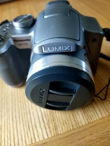 Panasonic Lumix DMC-FZ8 Digital Camera Black Tested Working With Battery Charger - Picture 1 of 9