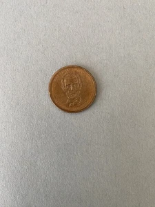 SELTENER 2010p Lincoln Dollar mit der Freiheitsstatue auf dem Negativ - Bild 1 von 9