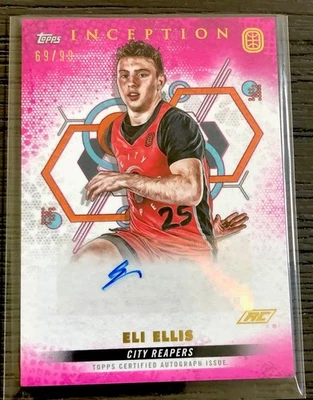 2022 Topps Inception. Magenta Eli Ellis RC Auto 69/99 - Image 1 of 2