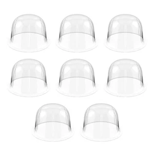 8 Pcs Plastic Round Head Hat Holder Stand Rack for Night Table Baby - Picture 1 of 11
