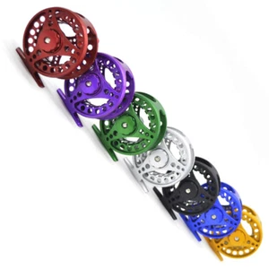 Carrete de pesca con mosca 3/4 5/6 7/8 WT eje grande cuerpo de aluminio y carrete cambiado a mano - Imagen 1 de 19