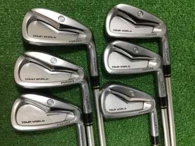 2014 HONMA Tour World TW717P 5~10 6pc VIZARD I 550 R-Flex IRON SET Golf H668 - Image 1 of 4