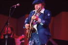 Roy Clark Performs On Stage New York 1977 OLD MUSIC PHOTO