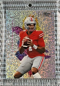 2022 Sky Box Metal Universe Champions CJ STROUD RC /299 #FF-10 Texans - Picture 1 of 7