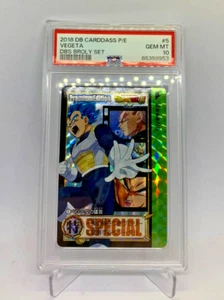 Dragon Ball 2018 "VEGETA" #5 Broly Set Special Carddass Premium Edition PSA 10 - Picture 1 of 3