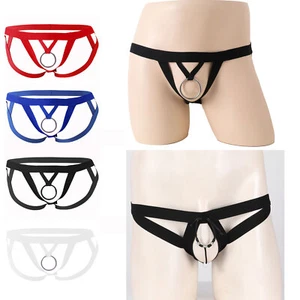 Mens Enhancing G-String Harness Jockstrap Panties Thongs Bikini Briefs Lingerie - Picture 1 of 67