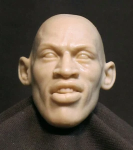 CUSTOM RESIN UNPAINTED DENIS RODMAN HEAD SCULPT, Action figures 1/6 scale V-150 - Imagen 1 de 2
