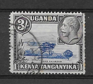 KENYA, UGANDA, TANGANICA, GEORGE V, 1935, TIMBRO 3sh, PERF, USATO, CV$15,00 - Foto 1 di 1