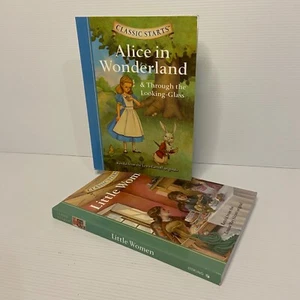 Classic Starts Books Alice in Wonderland and Little Women (2005/2009) - Foto 1 di 9