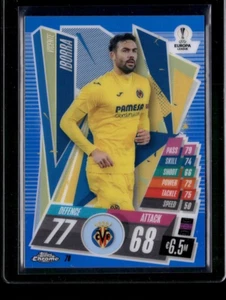 2020-21 Topps Chrom Match Attax #70 Vicente Iborra/150 blau Refraktor  - Bild 1 von 2