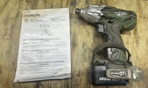 Taladro de impacto Hitachi 12 voltios 1/4" WH12DAF2 **LEER** - Imagen 1 de 3