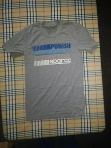 SPARCO "Punish" Men's T-Shirt, Gray - Picture 1 of 2