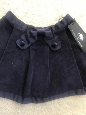 LITTLE MARC JACOBS Faldas para niñas Pana Navy 4T - AUTÉNTICAS NUEVAS CON ETIQUETAS Foto 1 de 3