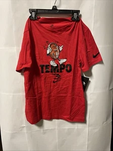 NWT Boys Nike TEMPO T-Shirt * Red * Large * Football * - Picture 1 of 2