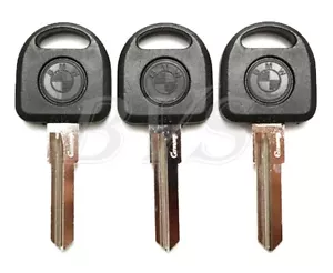 3 BMW Key Blank for 3 5 6 7 Series E21 E30 E12 E28 E23 E24 M3 M5 - Picture 1 of 5