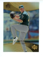 2005 Upper Deck Reflections   Rich Harden #100 Oakland Athletics