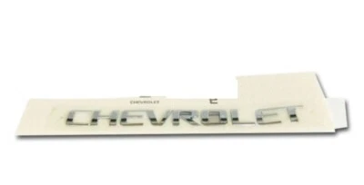 OEM P42365129 'CHEVROLET' letras plateadas genuinas para Chevrolet Cruze 2015~ Ems Foto 1 de 2