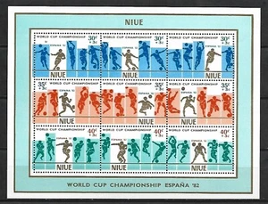 NIUE. Año: 1981. Tema: DEPORTES. FUTBOL. - Imagen 1 de 1