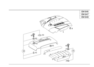 Genuine Mercedes-Benz Bearing 646-094-00-22 - Picture 1 of 1