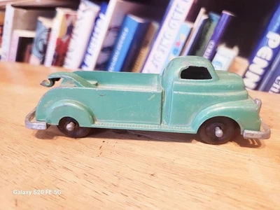 BONITA GRÚA DIECAST MANOIL ART DECO VINTAGE AÑOS 40 CON CHASIS Foto 1 de 4