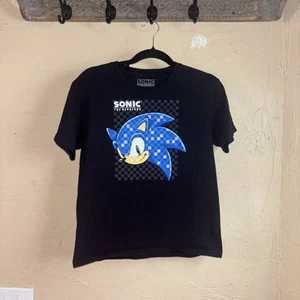 Sonic The Hedgehog Boys' Classic Character Youth Kids T-Shirt Size Large - Picture 1 of 18