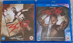 300 + 300 RISE OF AN EMPIRE BLU-RAY 2 MOVIE COLLECTION  - Picture 1 of 2