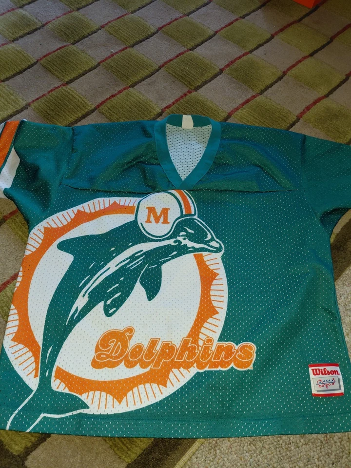 Camiseta estilo camiseta grande de los Miami Dolphins Wilson Foto 1 de 3