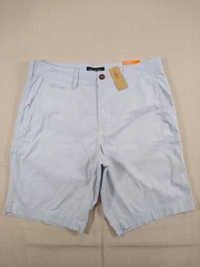 American Eagle Shorts Men's 32 Light Blue Stripe Extreme Flex Classic Seersucker - Picture 1 of 17