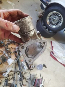 XJS XJ12 Water Pump Inlet Spout Jaguar part number BCJX1 - Picture 1 of 3