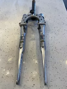 Marzocchi XC 600 World Champion Suspension Fork w OEM Brace & Brake Linkage VTG - Picture 1 of 18