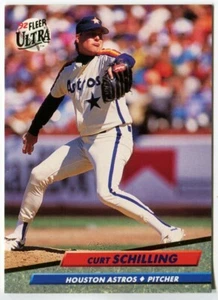1992 Fleer Ultra #208 Curt Schilling Houston Astros - Picture 1 of 2
