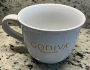 2014 Godiva Chocolate Logo Belgium 1926 Coffee Mug -14 Fl oz. Oversized ☕️🔥 - Picture 1 of 5