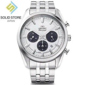 ORIENT Contemporary RN-TX0305S Limited Chronograph Solar Watch Panda Dial 40mm - Bild 1 von 9