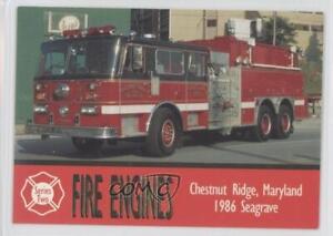 1993 Bon Air Fire Engines Series 2 Chestnut Ridge MD 1986 Seagrave #178 0b6