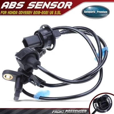 Front Passenger Side ABS Wheel Speed Sensor for Honda Odyssey 2018-2022 V6 3.5L - Image 1 of 4