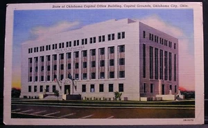 State of Oklahoma Capitol Office Bldg - Capitol Grounds, Oklahoma City, Okla - Picture 1 of 2
