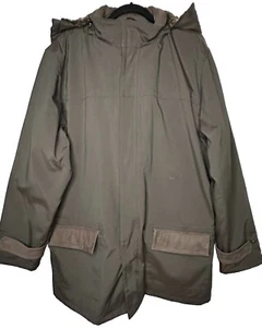 Tasso Elba Men's Parka X-Large Removable Hood Lining Faux Fur 3 In 1 Jacket - Picture 1 of 11