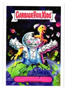 2017 GARBAGE PAIL KIDS ADAM-GEDDON MONSTERS #1A CRACKED JACK AUTOGRAPH JOE SIMKO - Picture 1 of 2