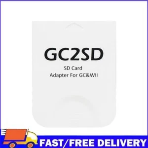 Memory Card Adapter Plug and Play for GameCube Game Consoles (White) - Zdjęcie 1 z 6