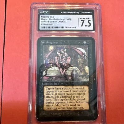 MTG Alpha Nettling Imp CGC 7.5  NM+ - Image 1 of 4