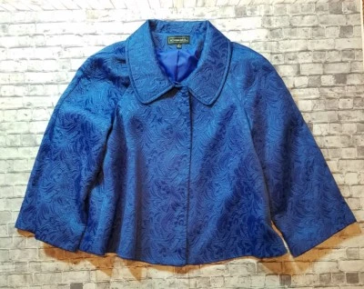 Elementz Women's Career Dressy Jacket Blue  Size S -a1 - Imagem 1 de 3