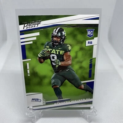 2022 Prestige Football Rookie RC #314 Kenneth Walker III - Seattle Seahawks - Image 1 of 2