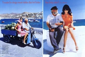 1995 Ellen von Unwerth Kirsty Hume Donovan Leitch 12-page MAGAZINE EDITORIAL - Picture 1 of 6