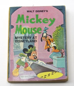 A Big Little Book Walt Disney's Mickey Mouse #5770 "Mystery At Disneyland" 1951 - Picture 1 of 6